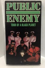 Public Enemy￼ VHS tour of a black  planet