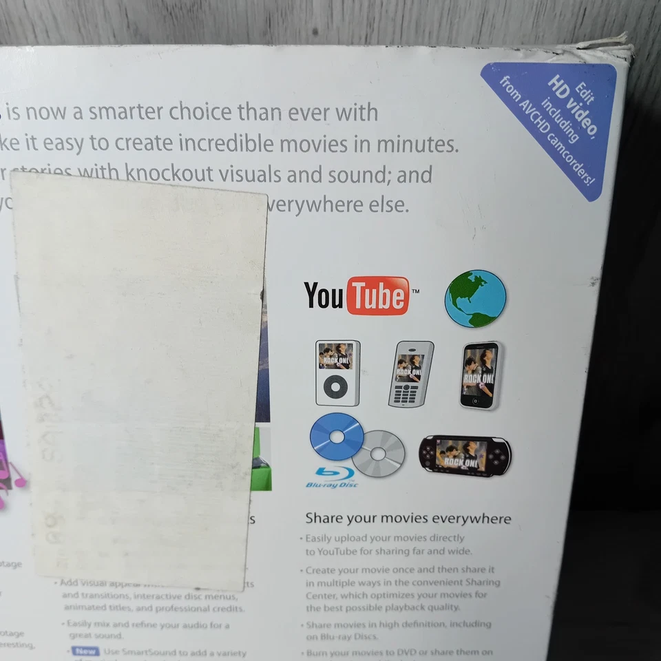 ADOBE PREMIERE ELEMENTS 7 SOFTWARE - NEW IN BOX RARE RETRO SOFTWARE - Image 4 of 4