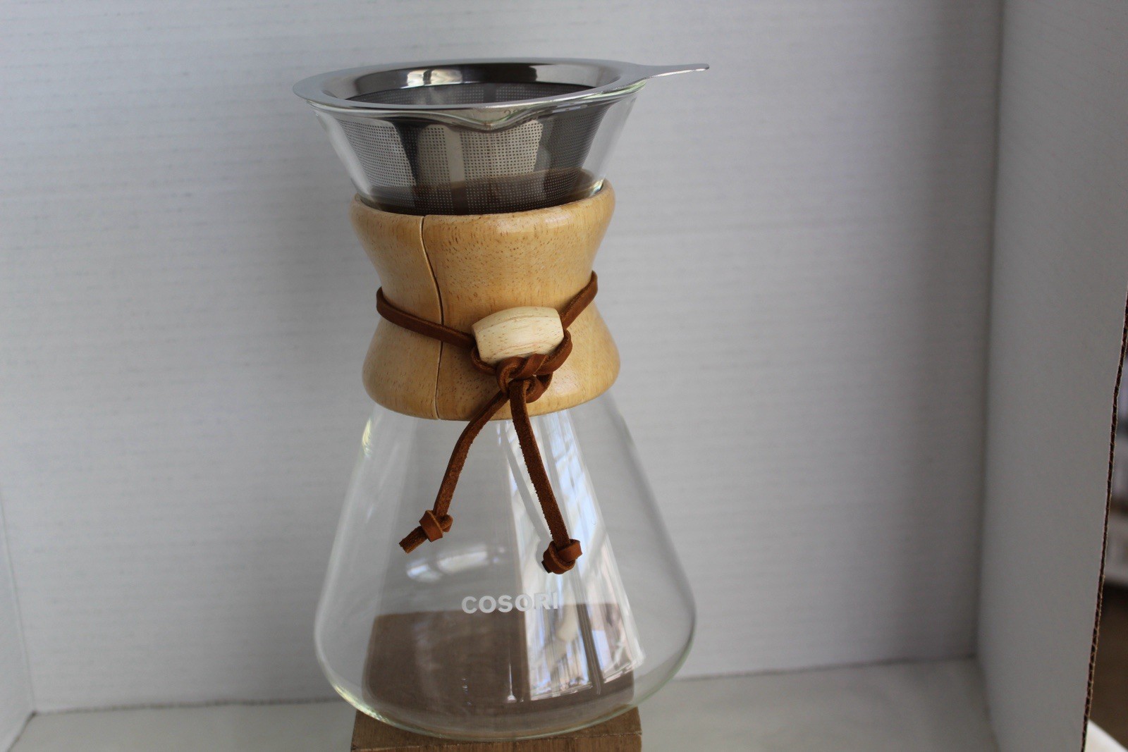 With Double Layer Stainless Steel Filter