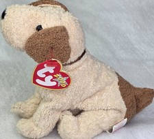 Ty Beanie Baby - RUFUS the Dog 5.5" NEW Very Soft & Clean MWMT
