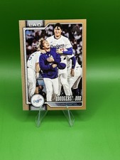 2026 Topps Series 1 - Shohei Ohtani, Yoshinobu Yamamoto #265 Gold 0334/2026