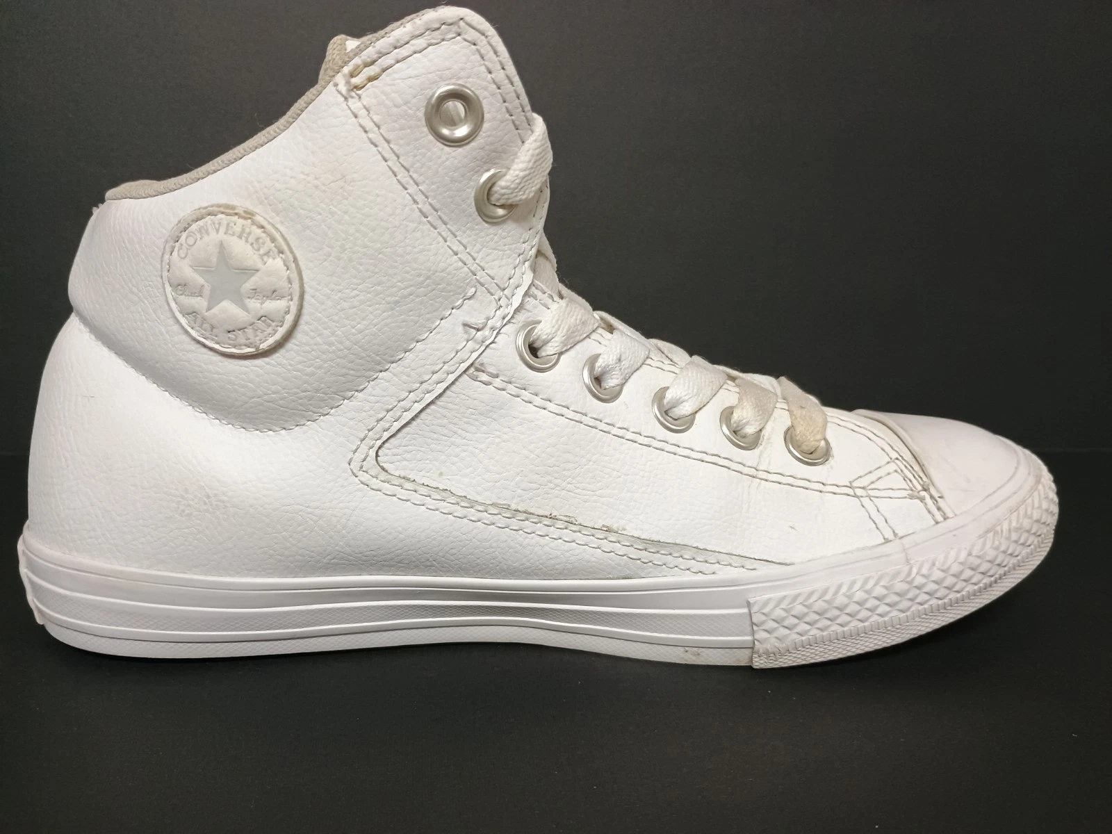 MOLTO BUONE Converse all star 5 Junior Youth Chuck Taylor Hightop pelle 651738C