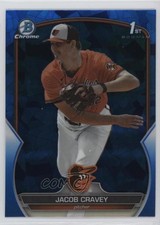 2023 Bowman Chrome Draft Sapphire Edition Jacob Cravey #BDC-189 0jm6