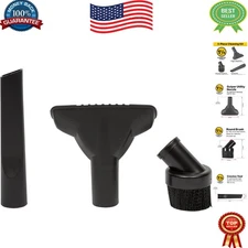 Handheld Cordless Cleaning Kit: Round Brush & Crevice Tool for Delicate Surfaces