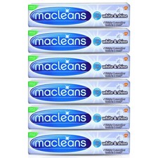6x Macleans White & Shine Fluoride Toothpaste 100ml 23.98 per litre