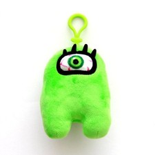 Toikido Among Us Plush Hanger Bag Clip Keychain Green 5"