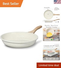 Durable 8 Non-Stick Frying Pan with Heat-Resi...