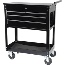 JEGS 81410 4-Drawer Tool Box Cart