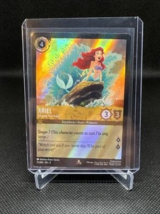 Disney Lorcana - Fabled - Ariel Singing Mermaid - 15/204 EN 9 Starter HOLO FOIL