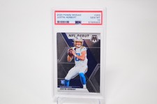 2020 Panini Mosaic Justin Herbert Rookie Card #263 PSA 10. rookie card picture