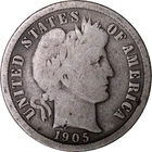 1905-O 10c Barber Dime ~ Good