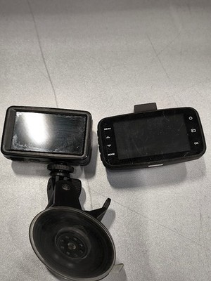 Lot of 2 Dash Cams for Parts - Non-Working, Signs of Use