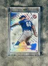 Max Castillo 2023 Topps Pristine Silver Refractor Rookie Parallel