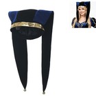 Medieval Jester Hat with Long Tails & Bells, Renaissance Carnival Halloween Cap
