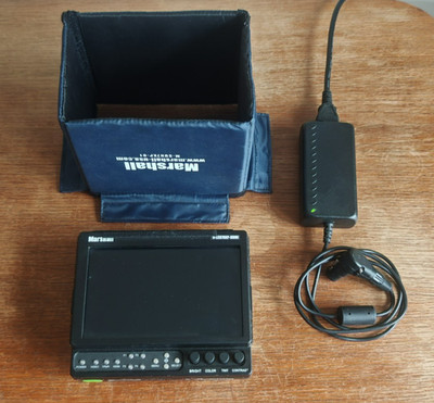 7'' Videomonitor Marshall LCD V-LCD70XP Sunshade HDMI YUV