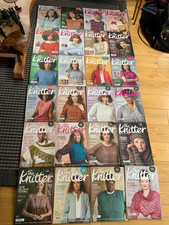 24 Copies of The Knitter Magazine No. 178 to 201