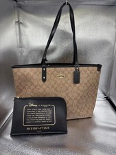 Coach Disney Tote Bag With Pouch