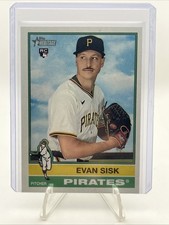 2025 Topps Heritage High Number - Evan Sisk #552 (RC) SP