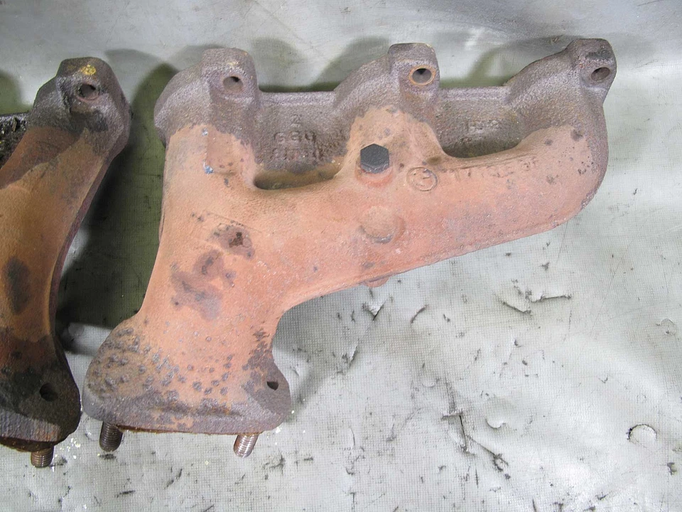 Juego de colectores de escape delanteros traseros de fábrica BMW E30 325i E34 525i M20 1987-1993 Foto 3 de 4