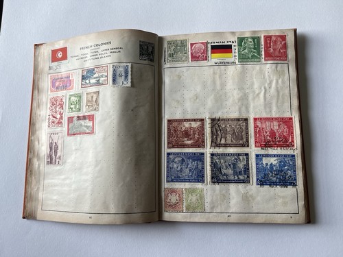 Improved Stamp Album With 1100+ Stamps - Picture 24 of 24