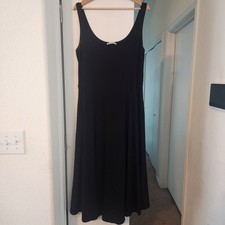 Reformation Women's Sleeveless Maxi Dress in Black Sz 1X