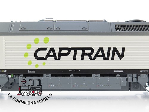 PB154 H0 =DC DIGITAL SUDEXPRESS 9500121 LOCOMOTORA DIESEL 335 CAPTRAIN - OVP - Imagen 10 de 24