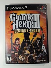 Guitar Hero III 3 Legends of Rock PS2 PlayStation 2 - Complete CIB