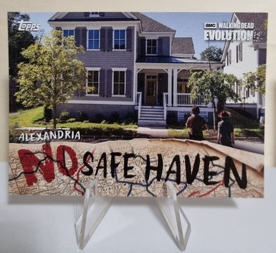 2017 Topps The Walking Dead Evolution No Safe Haven #NSF-3 Alexandria
