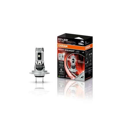 OSRAM H7 LED NIGHT BREAKER SPEED 6000K 16W 12V 1550lm Cool white Model 2024/25  - Bild 1 von 3