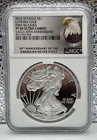 2016-W $1 American Silver Eagle Proof NGC PF69 UC 30th Anniv Lettered Edge