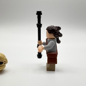 Rey - Dark Tan Tied Robe LEGO Star Wars Episode VII 75099 Minifigure!