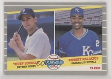 1989 Fleer Major League Prospects Glossy Torey Lovullo Robert Palacios #648 0h1