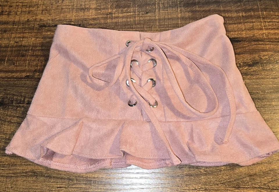 Bailey's Blossoms 3-6 month Suede Skirt Infant Girl - Imagem 2 de 4