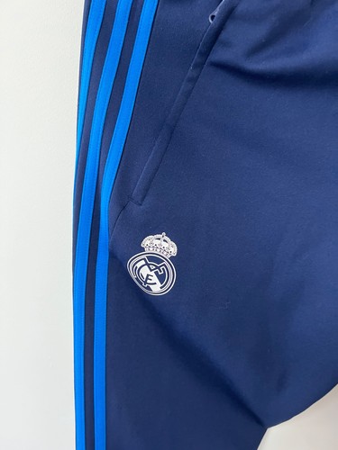 Real Madrid 2015/16 Football Track Suit Soccer Set Jacket Adidas Pants Mens sz S - Picture 19 of 24