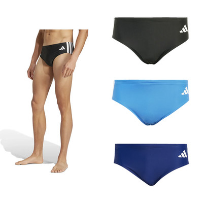 ADIDAS 3 Streifen Herren Badehose Slip Schwimmen Swim Brief Sport Pool Urlaub