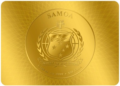 2026.3.31財守金蟾之日進斗金　新潟産上質碧玉 2026 Samoa Spirit Animals Collection Turtle 1/200 oz Gold Proof