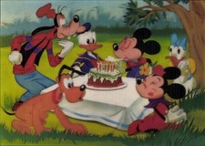 3D Ak Micky Mouse Party, Minnie, Daisy und Do...