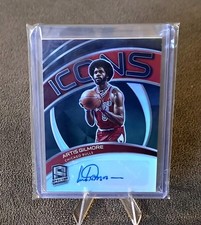2021 Panini Spectra Basketball Icons Artis Gilmore ICO-ARG Auto #d 32/99 