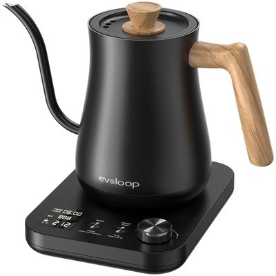 Gooseneck Electric Kettle, Electric tea Kettles, ±1  Temperature Control for ...