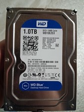 Western Digital Blue 1TB Desktop Hard Drive 3.5" SATA III 7200RPM WD10EZEX HDD