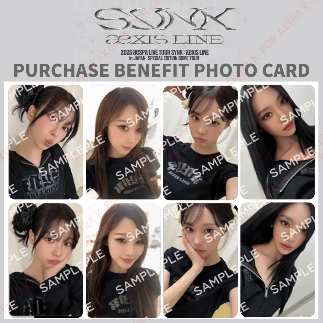 PSL aespa DOME TOUR SYNK : aeXIS LINE in JAPAN PURCHASE BENEFIT