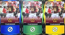 2025 Mattel UNO Elite Core BASE - Blue, Green, Yellow - Tyler Biadasz