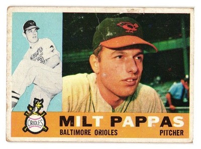 1960 Topps - #12 Milt Pappas