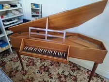 Harpsichord - Beautiful well cared for Spinet, bought from new around 1970