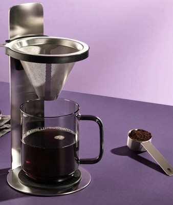 AdHoc Edelstahl Kaffeebereiter Mr. Brew