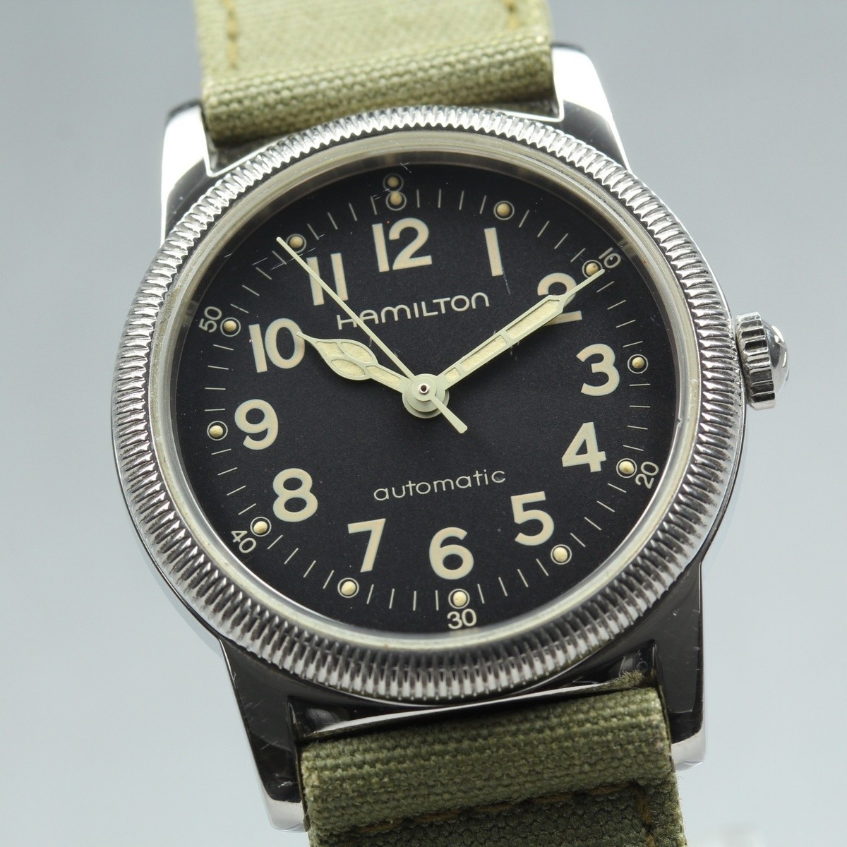 Vintage Hamilton Lancaster 9789 Black Dial Automatic 32mm Unisex Vintage Hamilton Lancaster 9789 Black Dial Automatic 32mm Unisex