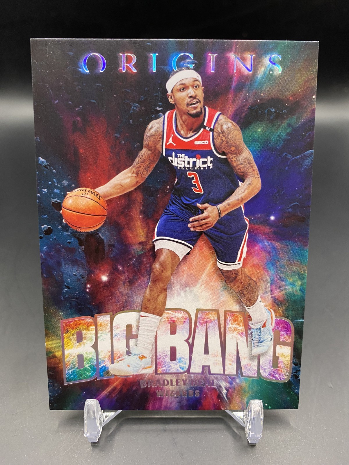 2021-22 Origins Bradley Beal Big Bang Washington Wizards Case Hit #8 SSP