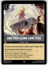 And Then Along Came Zeus #195 Prices | Lorcana Into the Inklands