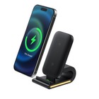 Fast Wireless Charger for iphones 15W Multi Function 2 in 1 Stand Night Light