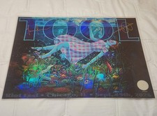 Tool Autographed 18x24 Riot Fest Chicago-IL 9-19-26 Foil Floating Concert Poster